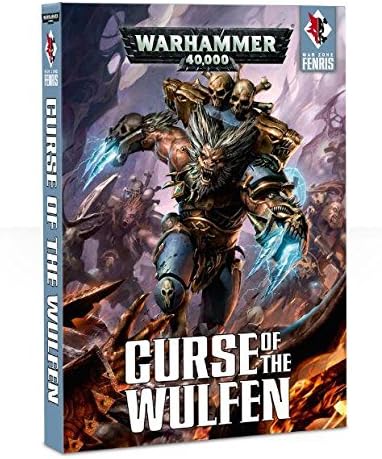 Book: Curse of The Wulfen Paperback [Warzone Fenris] (Warhammer 40,000 40K 30K Games Workshop Forge World) (Two Volumes in Slipcase) (