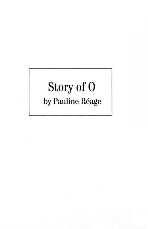 Book: Story of O