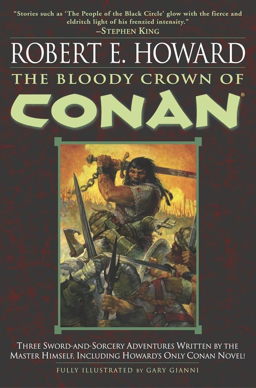 Book: The Bloody Crown of Conan (Conan of Cimmeria, Book 2)