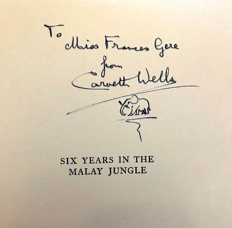 Book: Six Years in the Malay Jungle.