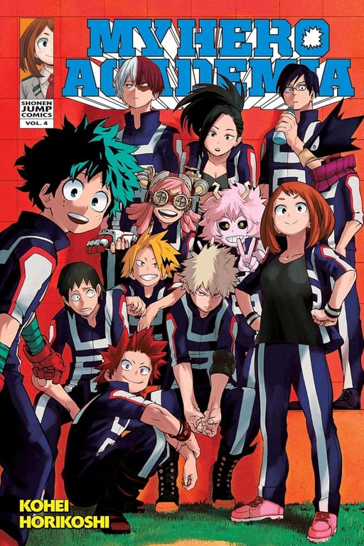 Book: My Hero Academia, Vol. 4