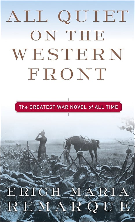 Book: All Quiet on the Western Front A Novel