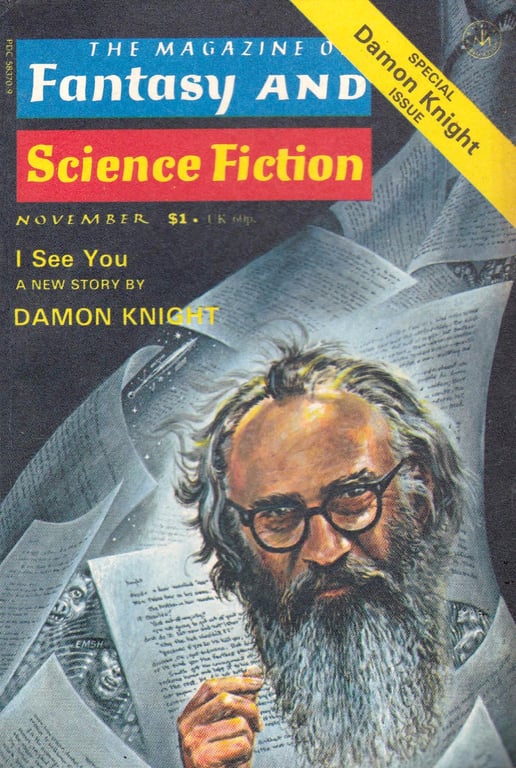Book: Fantasy and Science Fiction (The Magazine of Fantasy and Science Fiction), November, 1976. Vol. 51 No. 5.