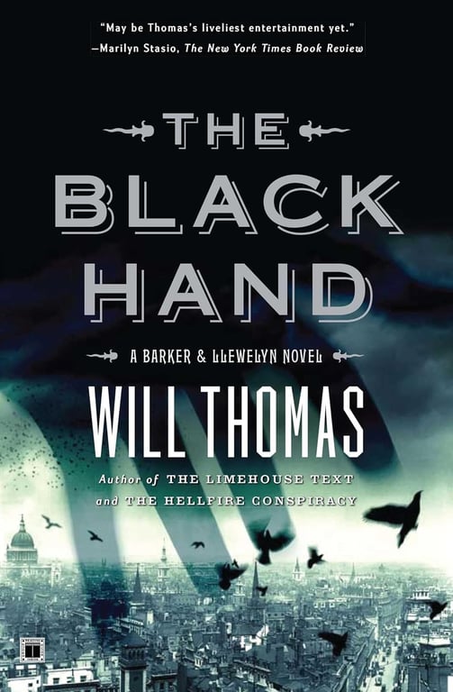Book: The Black Hand A Barker & Llewelyn Novel