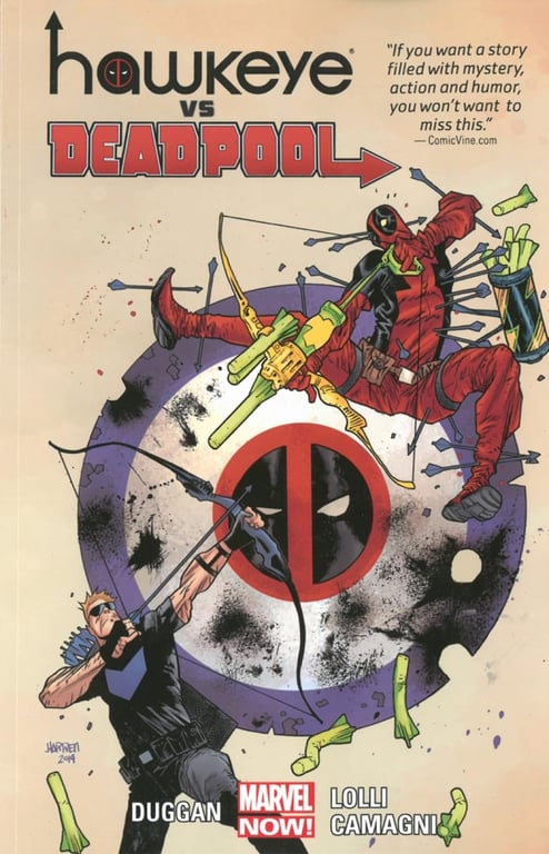 Book: Hawkeye vs. Deadpool