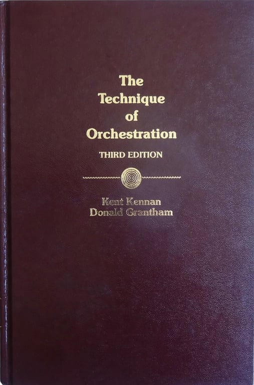 Book: The Technique of Orchestration, 3rd Edition
