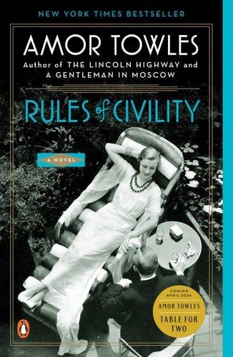 Book: Rules of Civility: A Novel