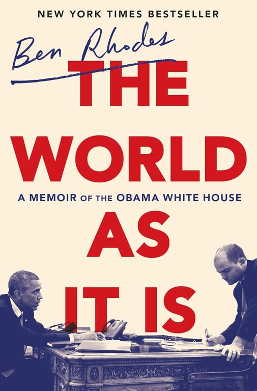 Book: The World as It Is: A Memoir of the Obama White House