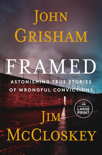 Book: Framed: Astonishing True Stories of Wrongful Convictions (Large Print Edition)