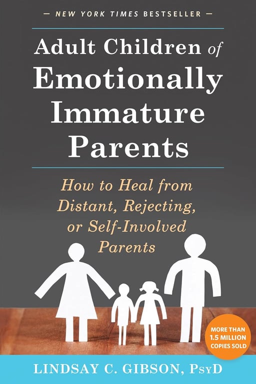 Book: Adult Children of Emotionally Immature Parents How to Heal from Distant, Rejecting, Or Self-involved Parents