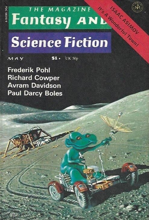 Book: Fantasy and Science Fiction (The Magazine of Fantasy and Science Fiction), May, 1976. Vol. 50 No. 5.