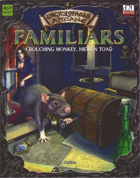 Book: Encyclopaedia Arcane: Familiars - Crouching Monkey, Hidden Toad