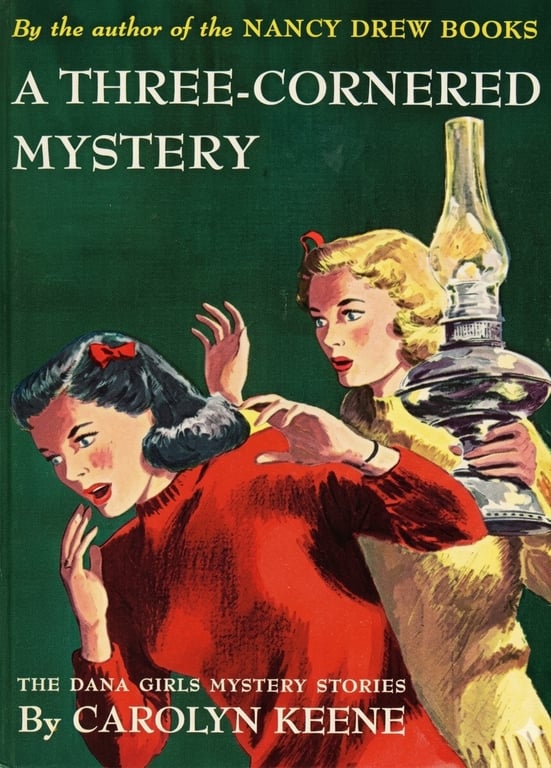 Book: A Three-Cornered Mystery (The Dana Girls Mystery Stories, No. 4)