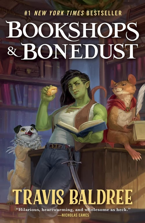 Book: Bookshops & Bonedust (Legends and Lattes, Book 2)