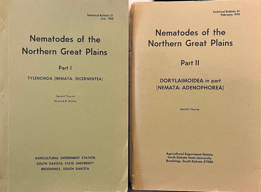 Book: Nematodes of the Northern Great Plains Part 1 & Part 2 (2 volumes)