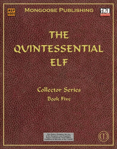 Book: The Quintessential Elf (Dungeons & Dragons d20 3.0 Fantasy Roleplaying)