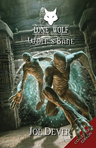 Book: Lone Wolf Wolf's bane / interior ill. by Hauke Kock