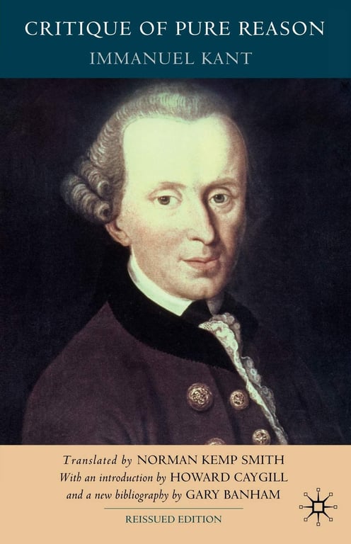 Book: Critique of Pure Reason, Second Edition