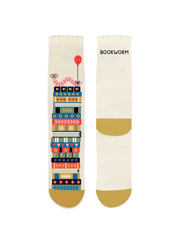 Book: Bookworm Socks - Large