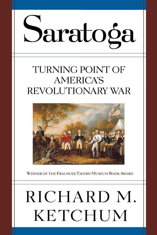 Book: Saratoga Turning Point of America's Revolutionary War