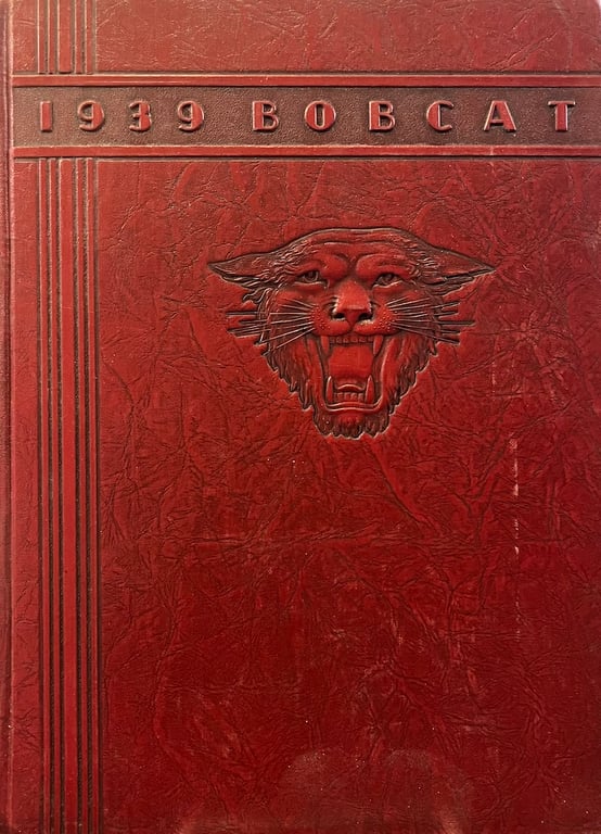 Book: The Bobcat 1939 (Brookings, SD High School Yearbook, 1939)