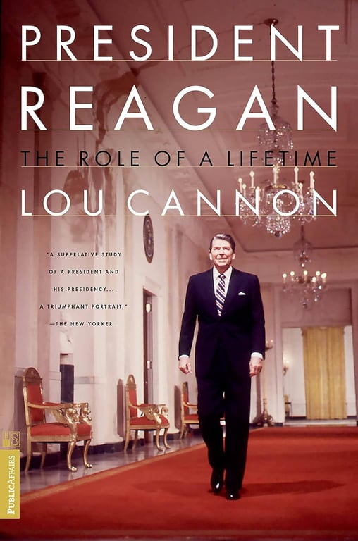 Book: President Reagan The Role Of A Lifetime