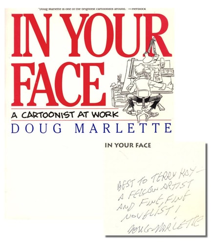 Book: In Your Face: A Cartoonist at Work