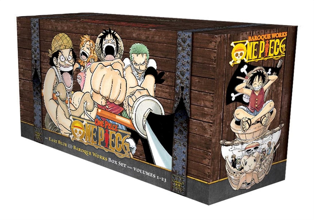 Book: One Piece Box Set 1: East Blue and Baroque Works Volumes 1-23
