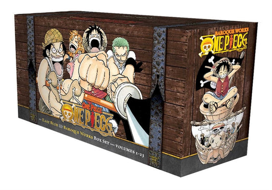 Book: One Piece Box Set 1: East Blue and Baroque Works Volumes 1-23