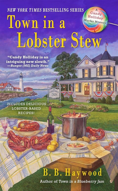Book: Town in a Lobster Stew: A Candy Holliday Murder Mystery