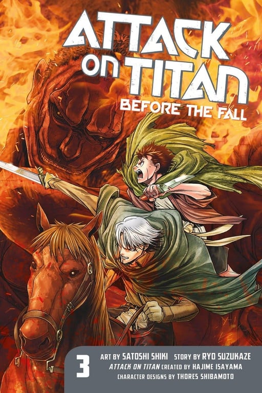 Book: Attack on Titan: Before the Fall 3