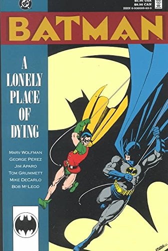 Book: Batman: A Lonely Place of Dying (1st Printing)