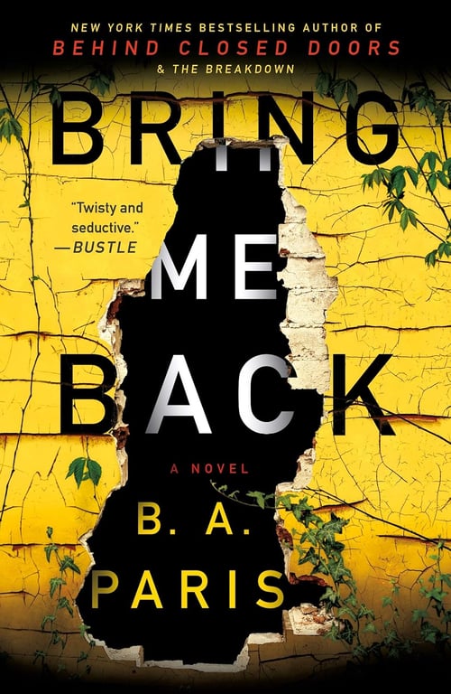 Book: Bring Me Back A Novel
