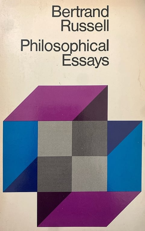 Book: Philosophical Essays