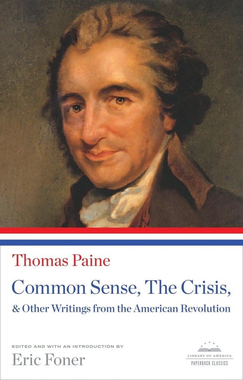 Book: Common Sense, The Crisis, & Other Writings from the American Revolution A Library of America Paperback Classic