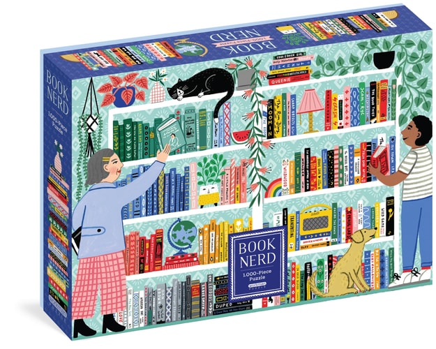 Book: Book Nerd 1,000-Piece Puzzle (Workman Puzzles)