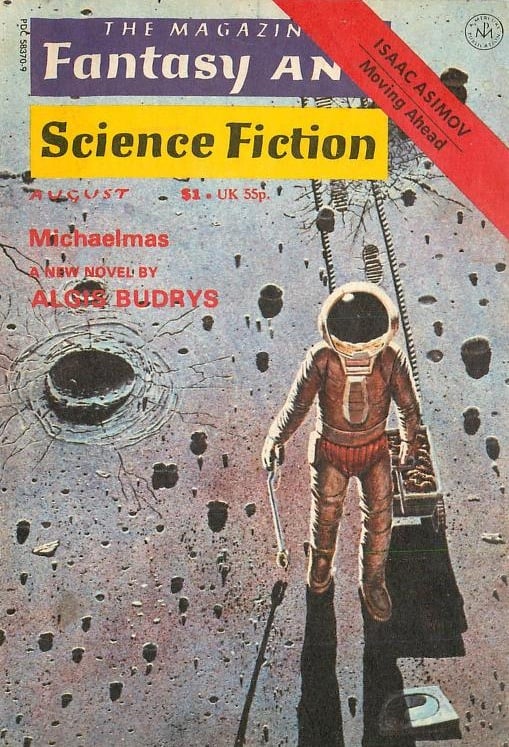 Book: Fantasy and Science Fiction (The Magazine of Fantasy and Science Fiction), August, 1976. Vol. 51 No. 2.