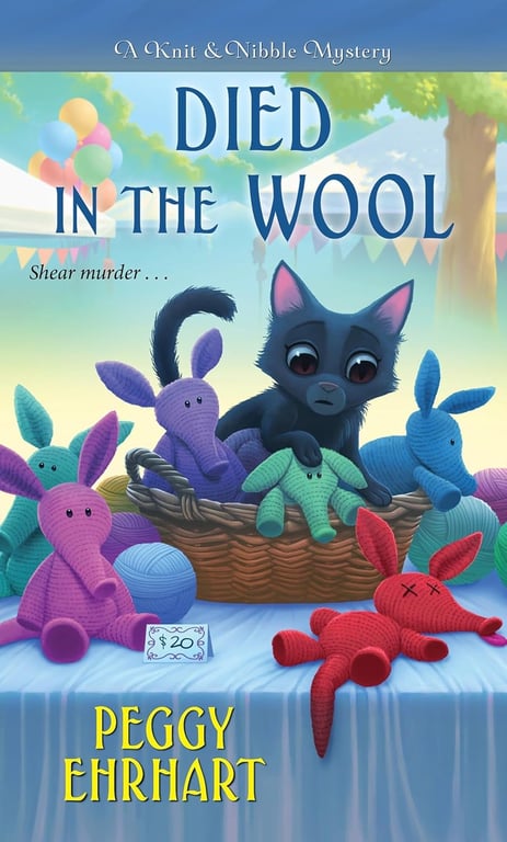 Book: Died in the Wool (A Knit & Nibble Mystery, Book 2)