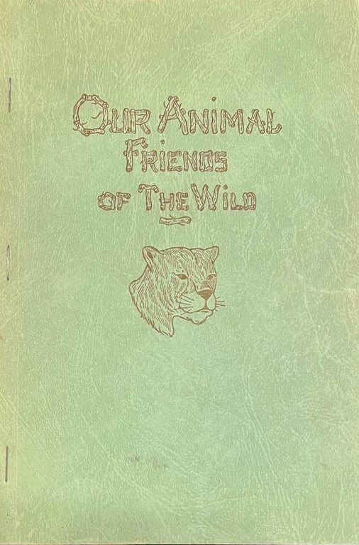 Book: Our Animal Friends of the Wild
