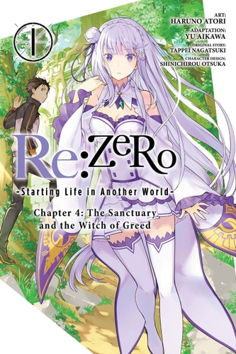 Book: Re:ZERO -Starting Life in Another World-, Chapter 4: The Sanctuary and the Witch of Greed, Vol. 1 (Manga)