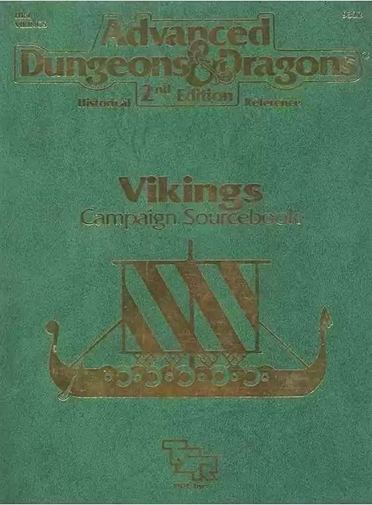 Book: Vikings Campaign Sourcebook (Advanced Dungeons & Dragons, 2nd Edition: Historical Reference/9322/HR1)