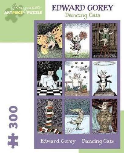 Book: Edward Gorey Dancing Cats 300-piece Jigsaw Puzzle