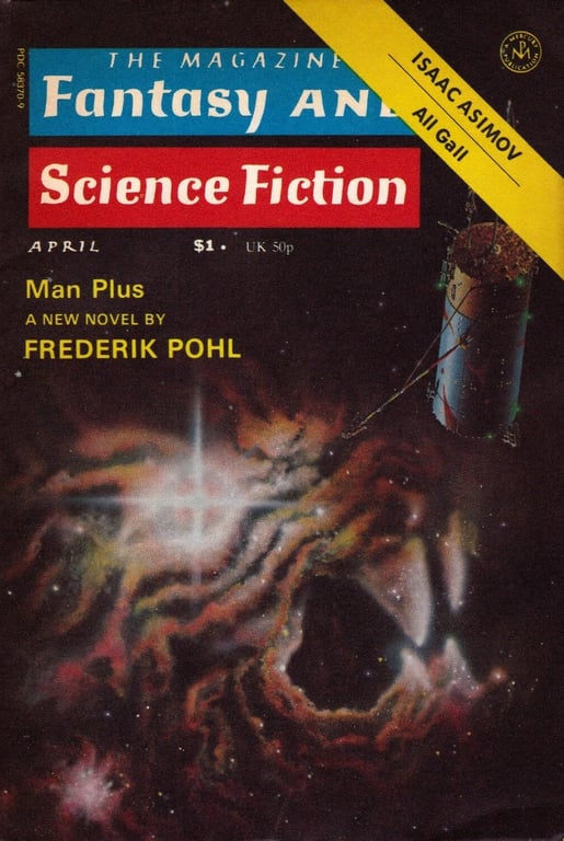 Book: Fantasy and Science Fiction (The Magazine of Fantasy and Science Fiction), April, 1976. Vol. 50 No. 4.