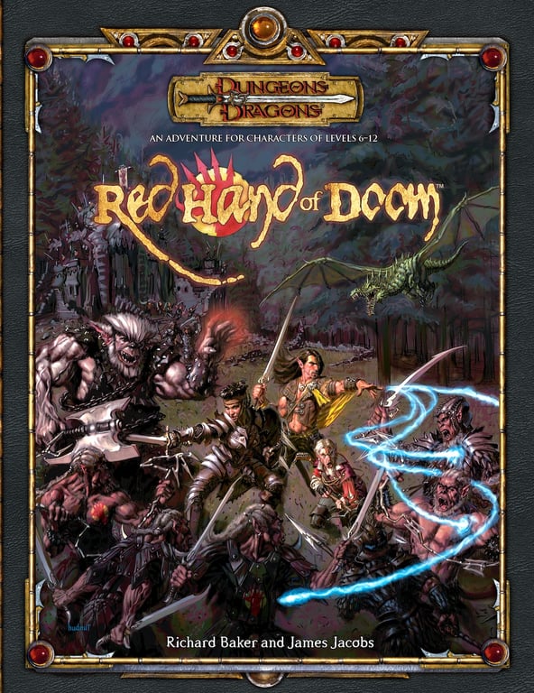 Book: The Red Hand of Doom (Dungeons & Dragons d20 3.5 Fantasy Roleplaying Adventure)