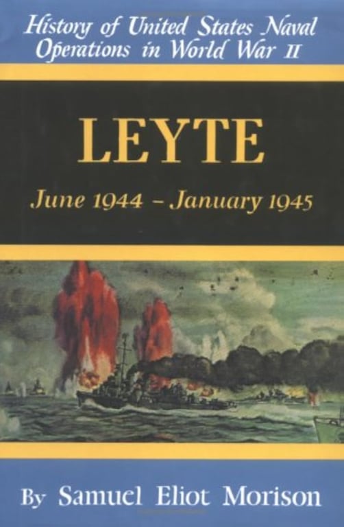 Book: History of United States Naval Operations in World War II Leyte, June 1944 - January 1945