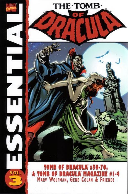 Book: Essential Tomb of Dracula, Vol. 3 (Marvel Essentials)