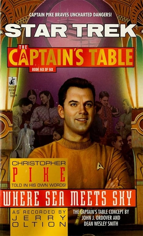 Book: STAR TREK : THE CAPTAINS TABLE : Where Sea Meets Sky