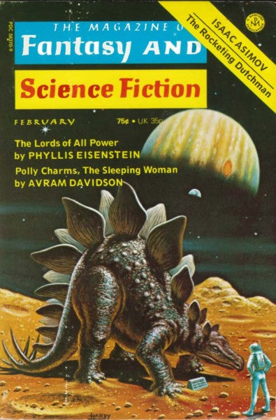 Book: Fantasy and Science Fiction (The Magazine of Fantasy and Science Fiction), February, 1975. Vol. 48 No. 2.