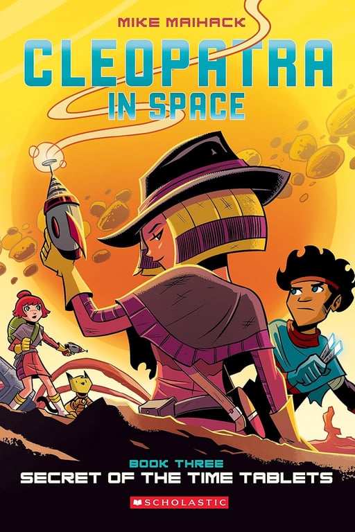 Book: Cleopatra in Space Secret of the time tablets. Book three