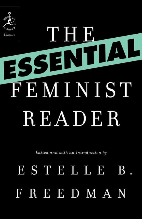 Book: The Essential Feminist Reader (Modern Library Classics)